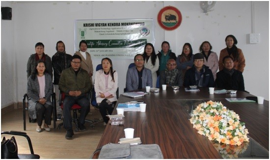 Krishi Vigyan Kendra (KVK) Mokokchung conducted its Scientific Advisory Committee (SAC) meeting on January 24, for approving its Action Plan (2024-25) by the committee.